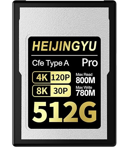 Amazon.com: HEIJINGYU 512GB Cfexpress 3.0 Type B Memory Card