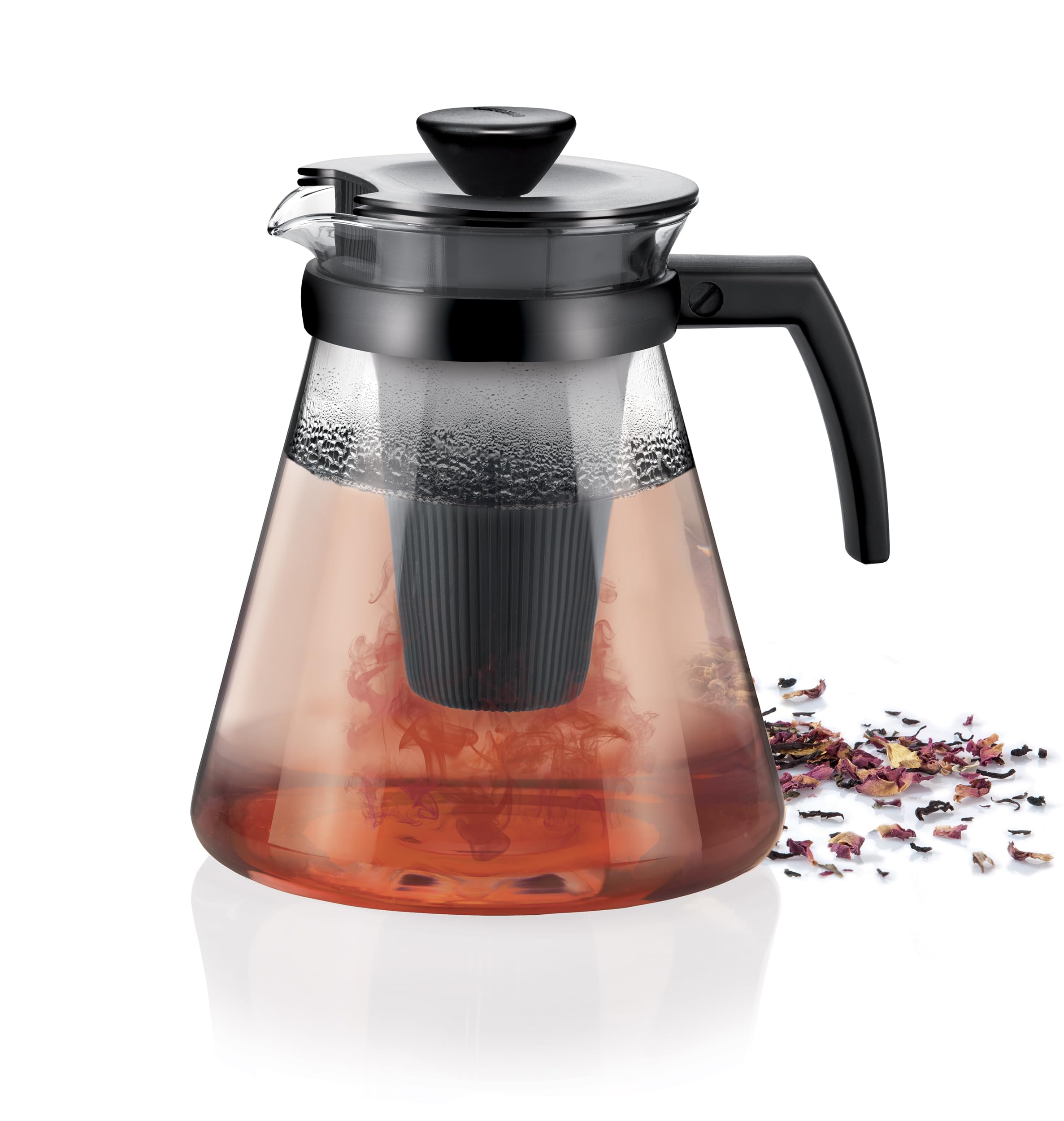 Tescoma Tea/Coffee Maker 1.7 L with Infuser Teo, Assorted, 18 x 15.8 x 21.8 cm