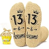 HAPPYPOP Birthday Gift Ideas for Teen - 13-21 Year Old Fuzzy Socks Boys Girls & Women Men