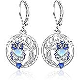 TALYKONG Golden Sunflower/Abalone Shell Sunflower Earrings Dangle Drop Leverback Earrings for Women