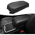 KBH Center Console Cover Replacement for Dodge Charger & Chrysler 300 2011-2020, Vinyl Leather Armrest Upholstery, Anti-Scratch, Black