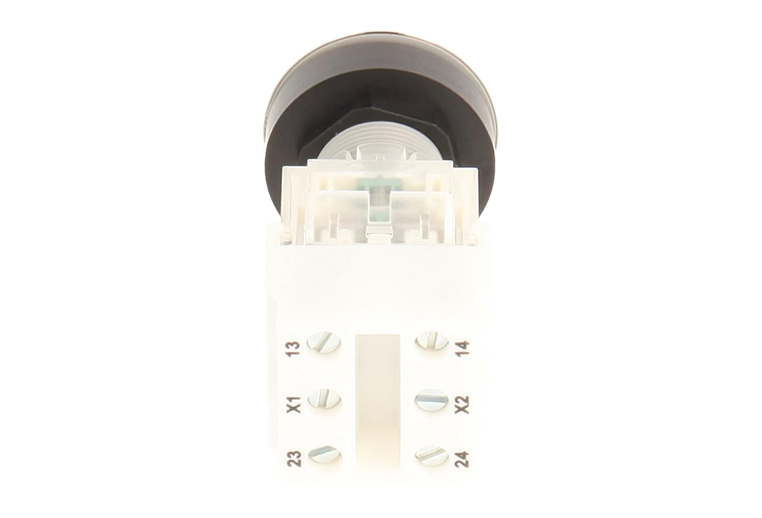 Club 23.001.363 Light 2 Positions Selector Latching Stainless Steel Contact Button Sensor LED Lamp Holder t5,5 K 2 normally open contacts 24 V - Image 4