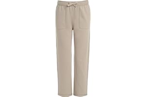 IZOD Boys' School Uniform Sensory-Friendly Knit Pant, Soft Fabric with Elastic Waist, Tagless, Flattened Seams & Pockets