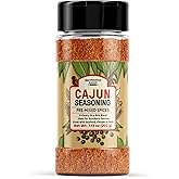Unpretentious Cajun Seasoning (7.13 Ounce) Culinary Blend, Southern Classic Cuisine, Rich Flavor