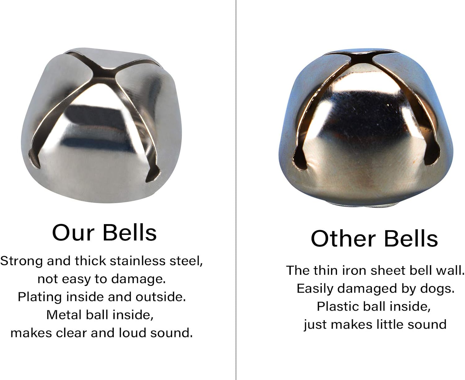 Soslina Dog Doorbells for Door Potty Training Adjustable Dog Bell for Hanging on Door Knob Training Your Puppy Easily - Image 5