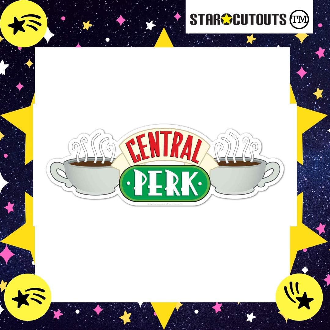 Star Cutouts Ltd WA052 Central Perk Wall Mounted Cardboard Cutout Perfect for Friends TV Series Fans Family and Collectors 32cm Tall 93cm Wide - Image 3