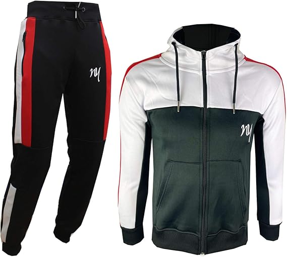 Boys Tracksuit Hooded Hoodie Bottom Jogging Suit Joggers Kids Age 7 8 9