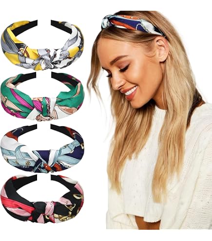 Amazon.com : OUTVIE Boho Ethnic Wind Knotted Headbands  display picture 2