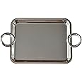 Christofle Vertigo Silver Plated Rectangular Tray with Handles #4200304