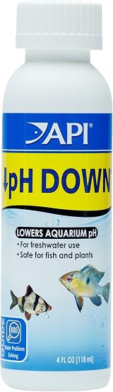 API pH Down Freshwater Aquarium pH Reducing Solution 118 ml