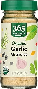 365 by Whole Foods Market, Organic Garlic Granules, 2.57 Ounce
