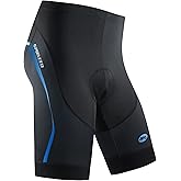 Men's Cycling Shorts Padded Biking Bottoms Team Bike Sportwear