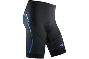 SPONEED Men's Cycling Shorts Padded Biking Bottoms Team Bike Sportwear