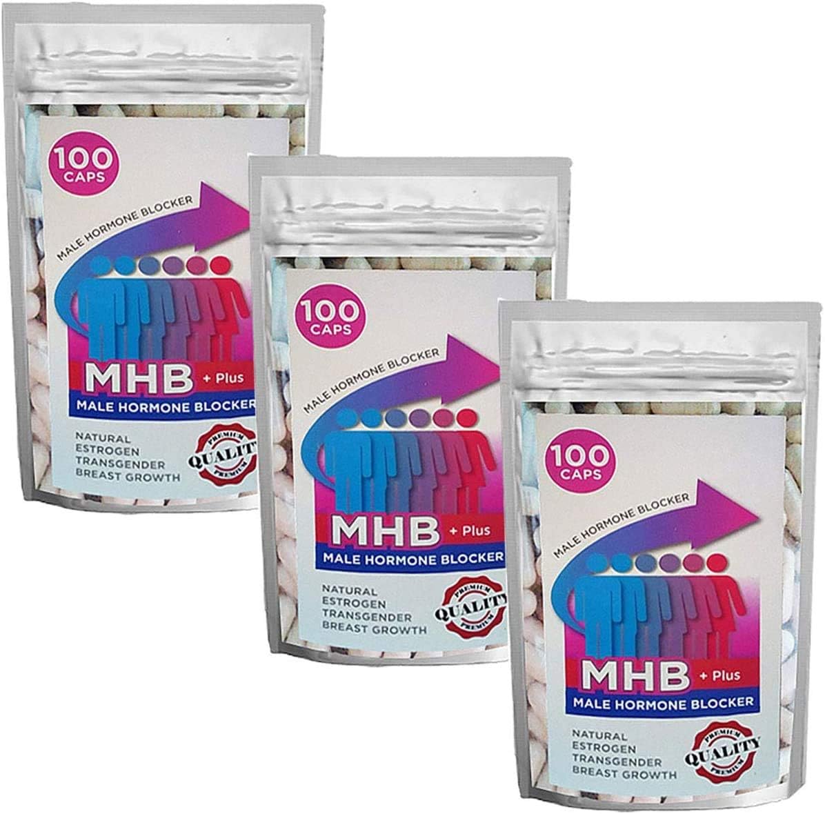 3 Months Herbal Male Hormone Blocker Body Feminiser Amazon.co.uk