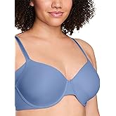 Warner's Womens No Side Effects Seamless Underarm-Smoothing Comfort Underwire Lightly Lined T-Shirt Bra Ra3061a