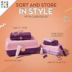 Caboodles On-The-Go Girl Makeup Box, Two-Tone