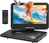 ieGeek 12.5" Portable DVD Player with 10.5" Swivel Screen, Region Free