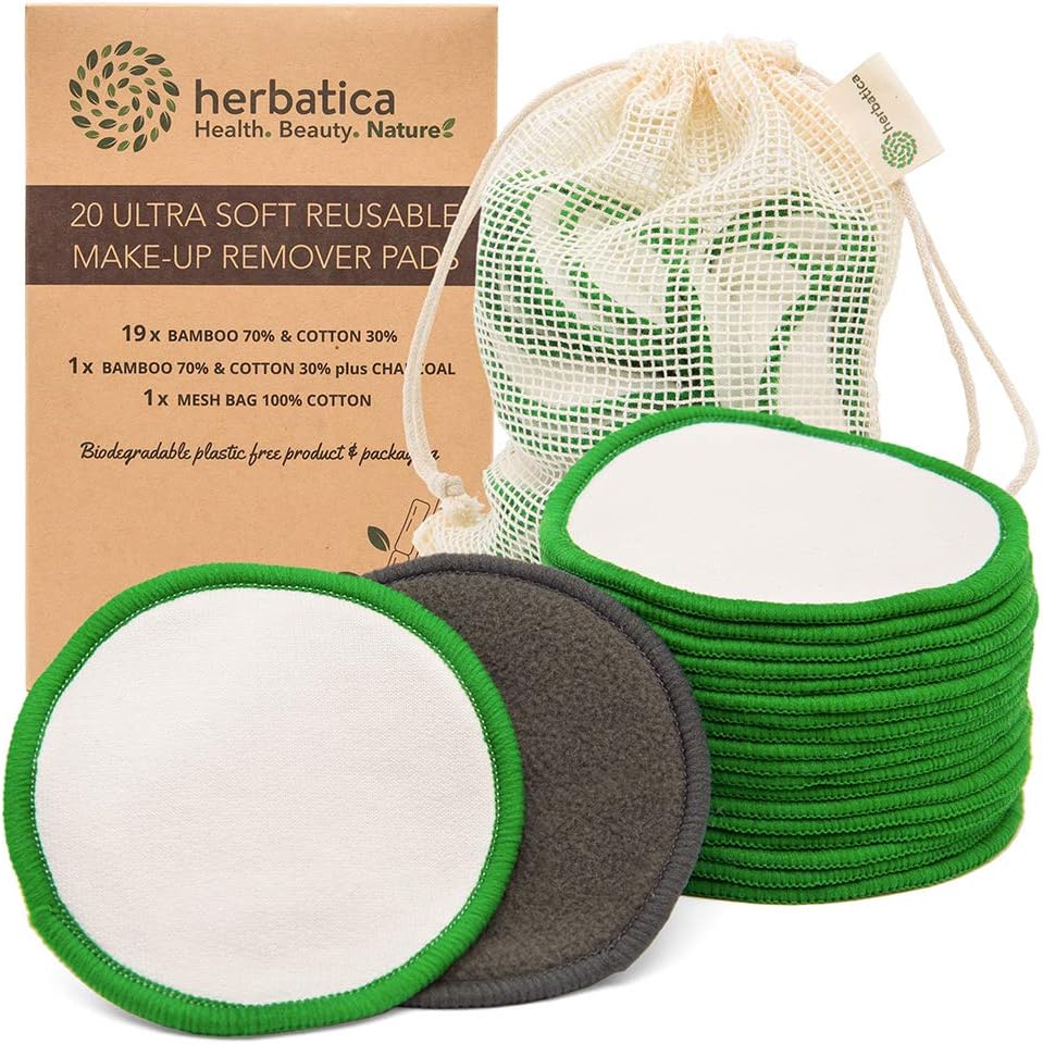 reusable cotton face wipes