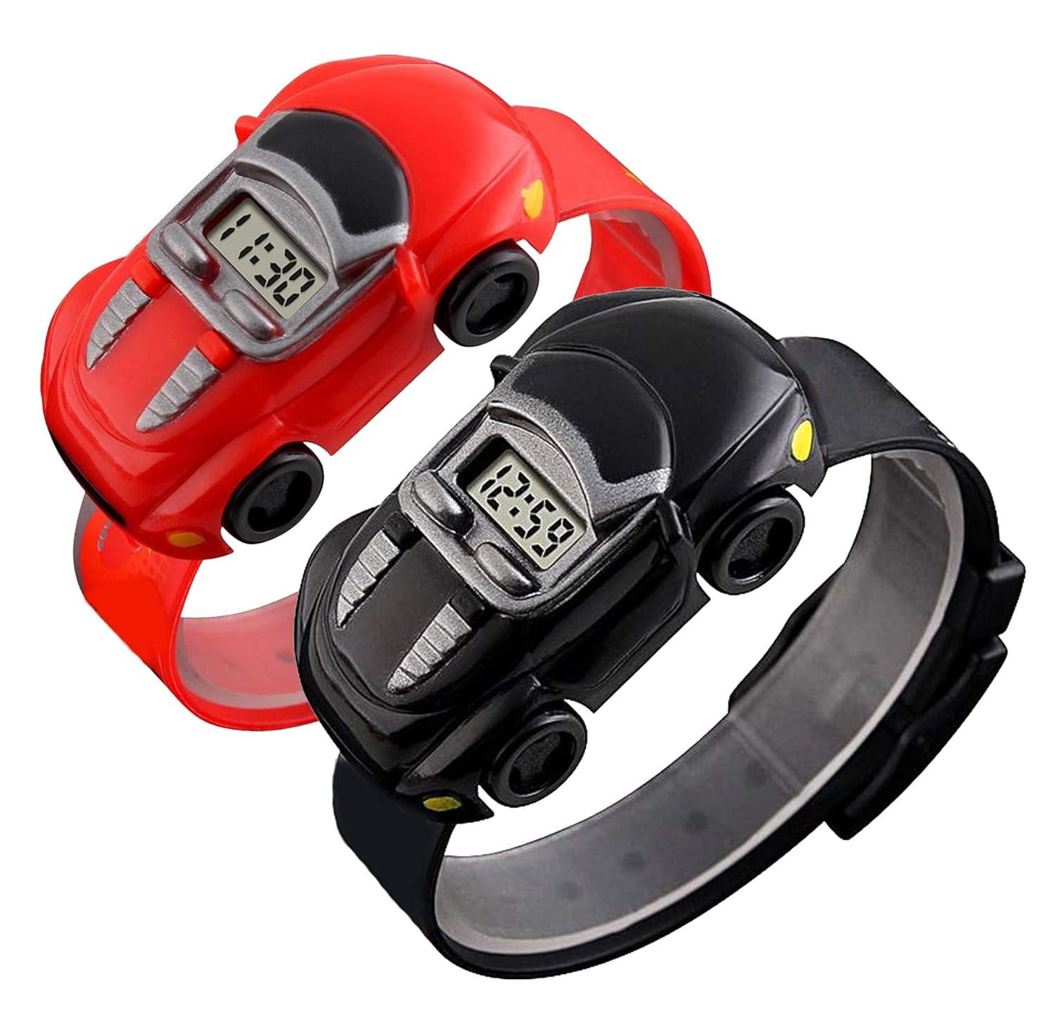 Buy Time Up Digital Dial Combo of 2 Kids CAR ToyWatches for Age 38