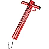 Booms Fishing TS1 Aluminum Tube Spring &amp; Hook Scale 50LB/22KG