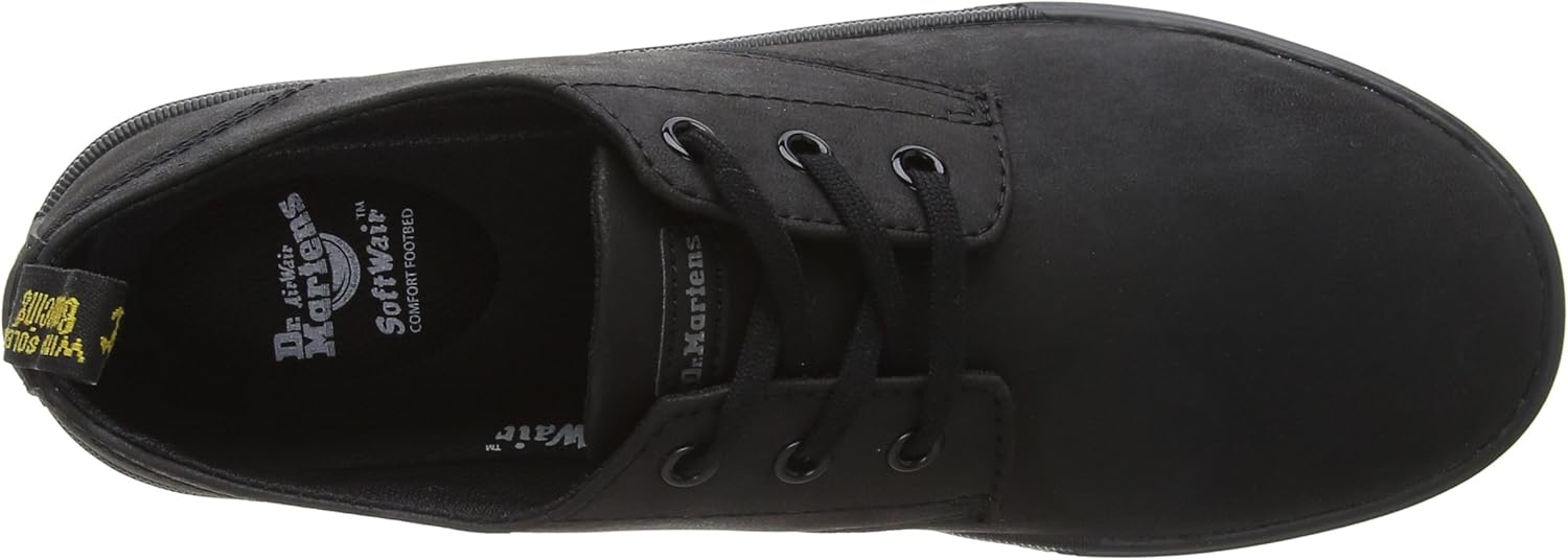 dr martens black octavo 3 eye shoe santanita flat shoes