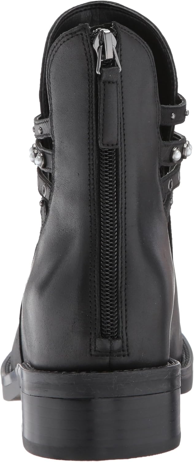 nine west travis studded strappy bootie
