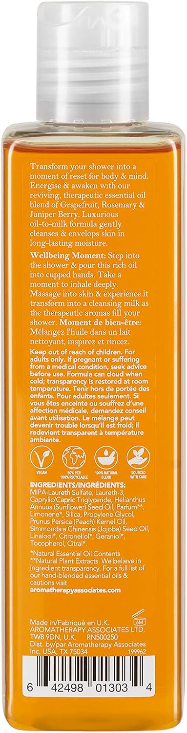 Aromatherapy Associates Bath and Shower Oil, Luxury Spa, Natural Bath, Bath Oil, Vegan, Cruelty Free - Image 4
