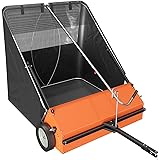 Doniks 50-Inch Tow Behind Lawn Sweeper,with 25