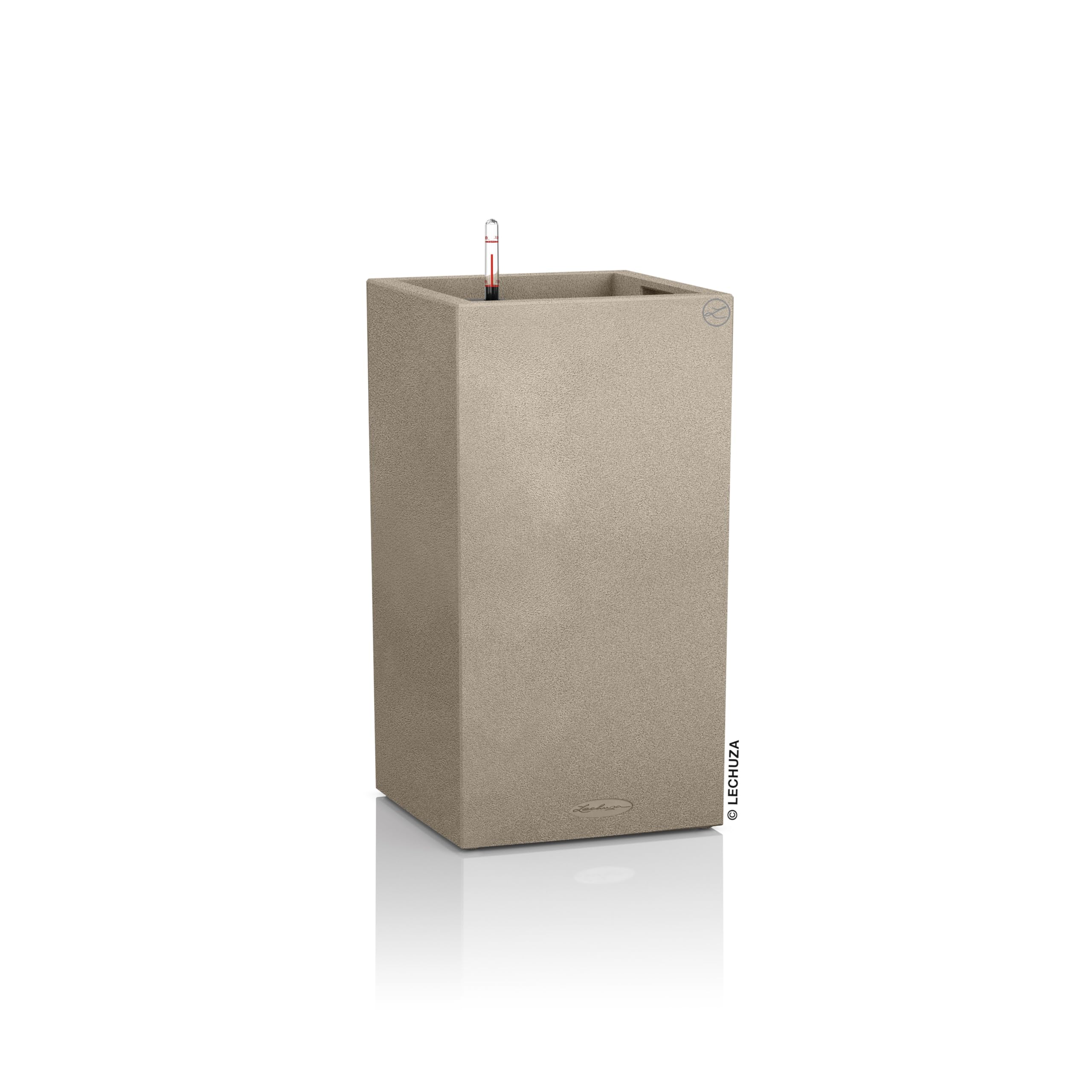 LECHUZA CANTO Stone 40 high sand beige 13621