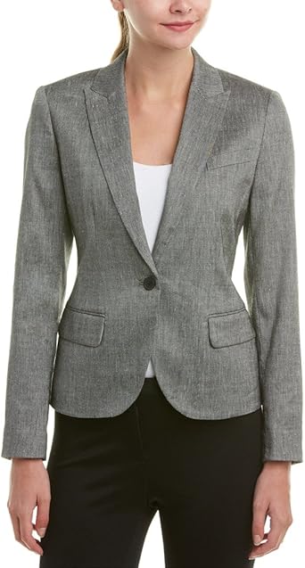 anne klein white jacket