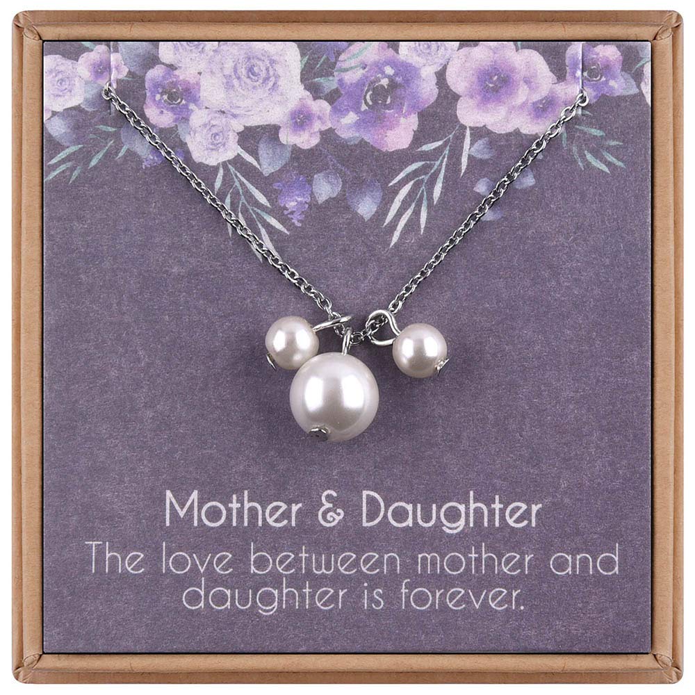mother daughter pearl necklace