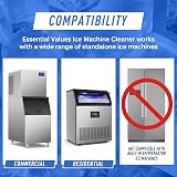 Essential Values Ice Machine Cleaner 473ml 2 Pack Nickel Safe Descaler view 6