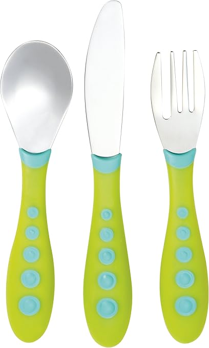 Tigex Collection Colors Set De 3 Couverts Inox Amazon Fr Bebes Puericulture