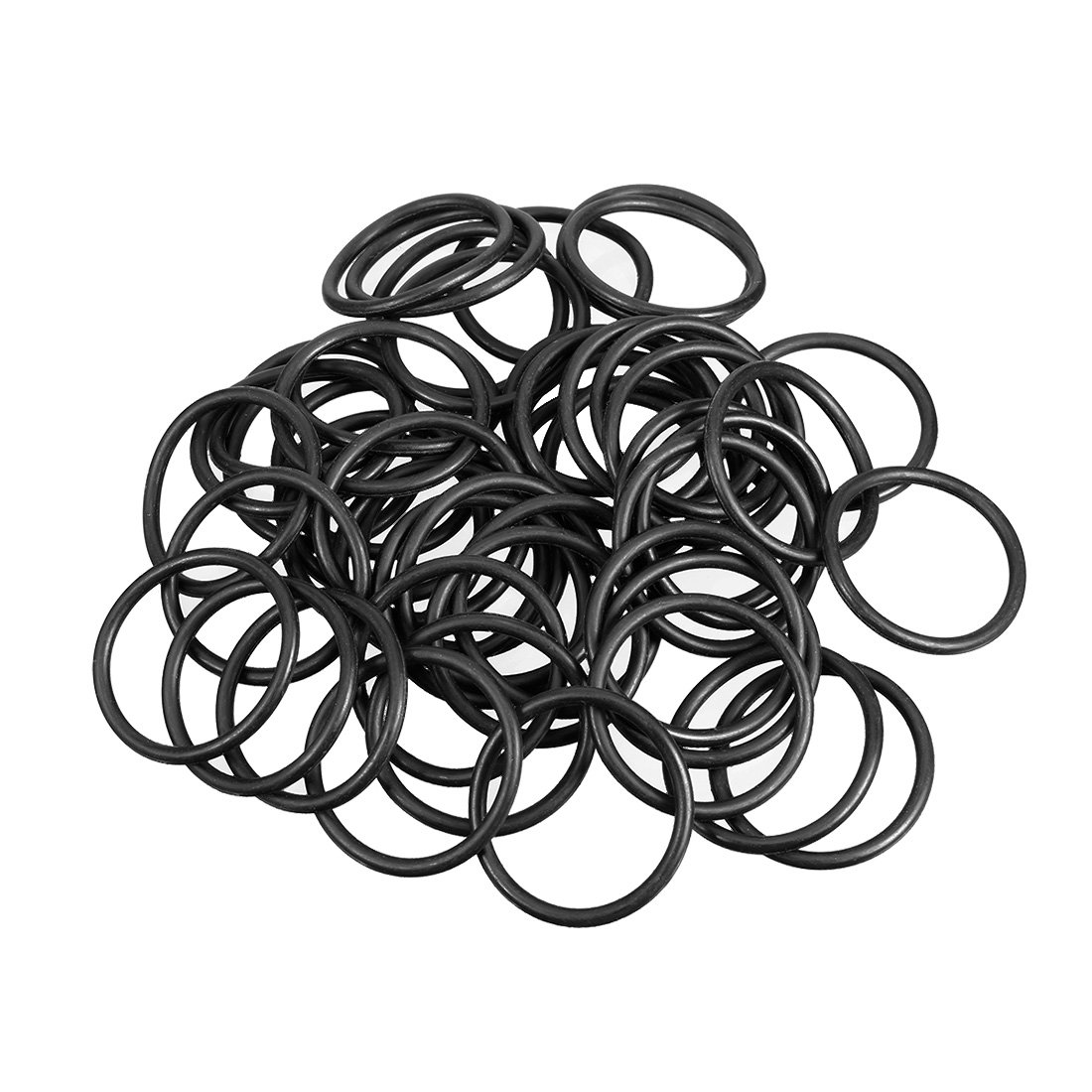 sourcing map Nitrile Rubber O-Rings 32mm OD 29mm ID 1.5mm Width, Metric Sealing Gasket for Automotive Machine Plumbing, Pack of 50