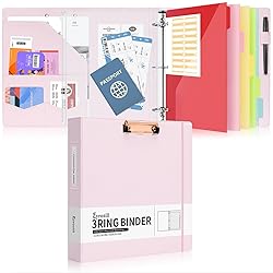 Eyrozill Professional Leather Binder Portfolio with