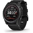 Garmin tactix 7, Pro Ballistics Edition, Ruggedly Built Tactical GPS Watch with Solar Charging Capabilities, Applied Ballistics and Nylon Band,Black