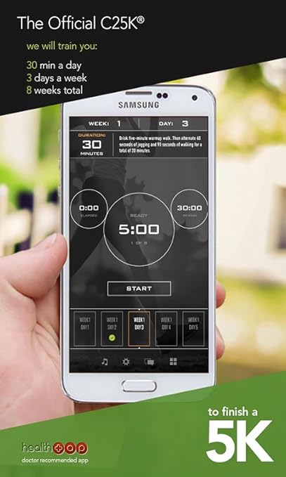 Amazon Com C25k Couch To 5k 5k Trainer Free Appstore For Android
