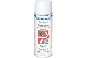 WEICON Contact Protection Spray| 400 ml | Care & Protection of Electronic Contacts | for sensitive electronics | transparent