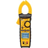 Ideal 61-757 - 600A AC/DC TRMS TightSight Clamp Meter | True RMS clamp meter measures AC/DC current to 600A, voltage to 600V. TightSight display reads without repositioning.