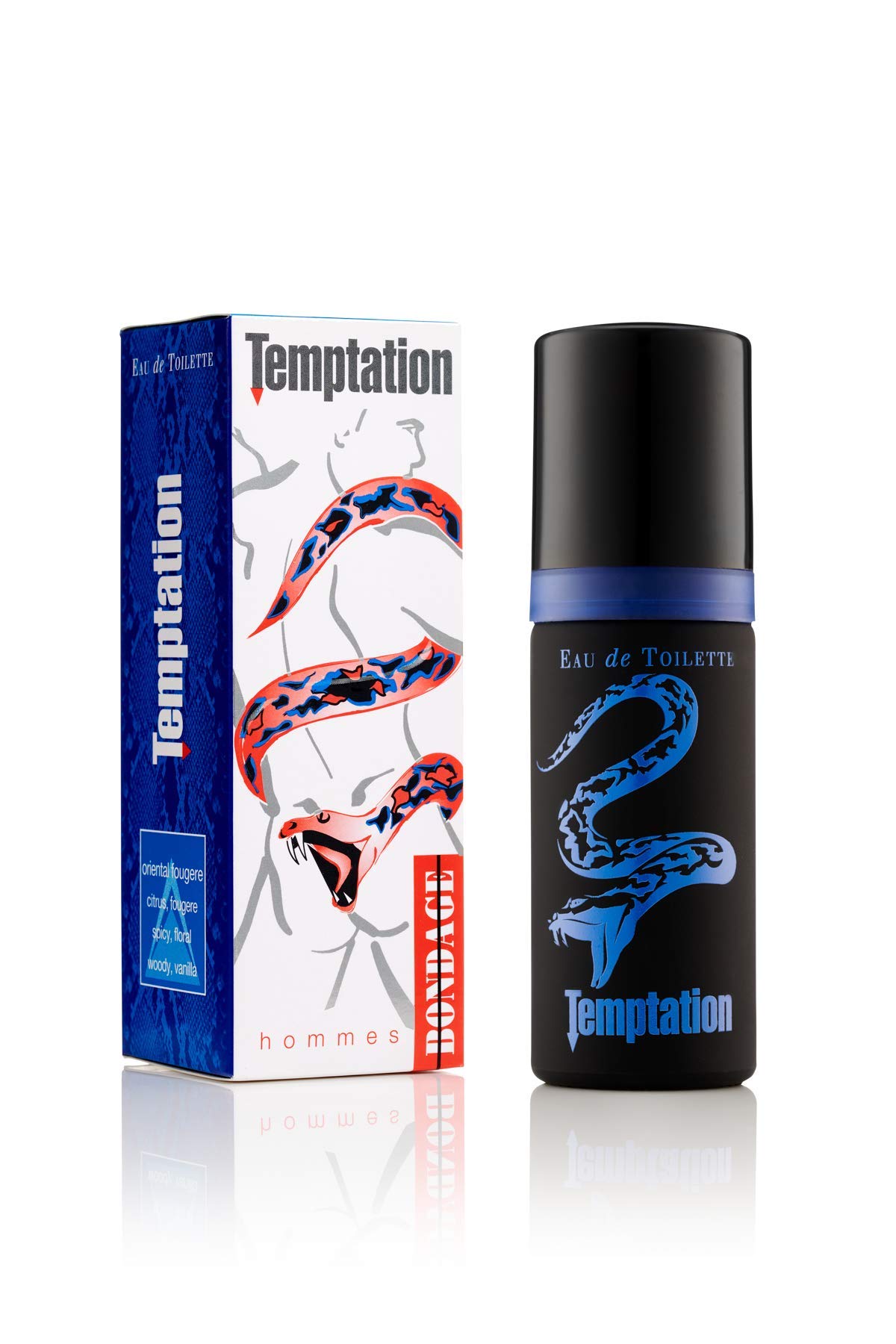 Milton-Lloyd Bondage Temptation Hommes Eau De Toilette for Men - 50ml by Milton-Lloyd, packaging may vary