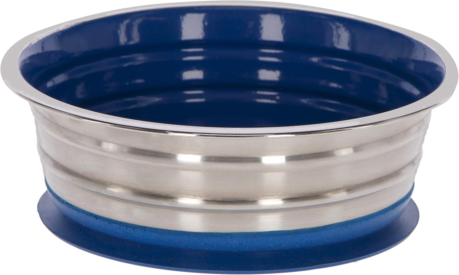 MaxiPet 80525 Stainless Steel Dog Bowl with Suction Cup Function, 950