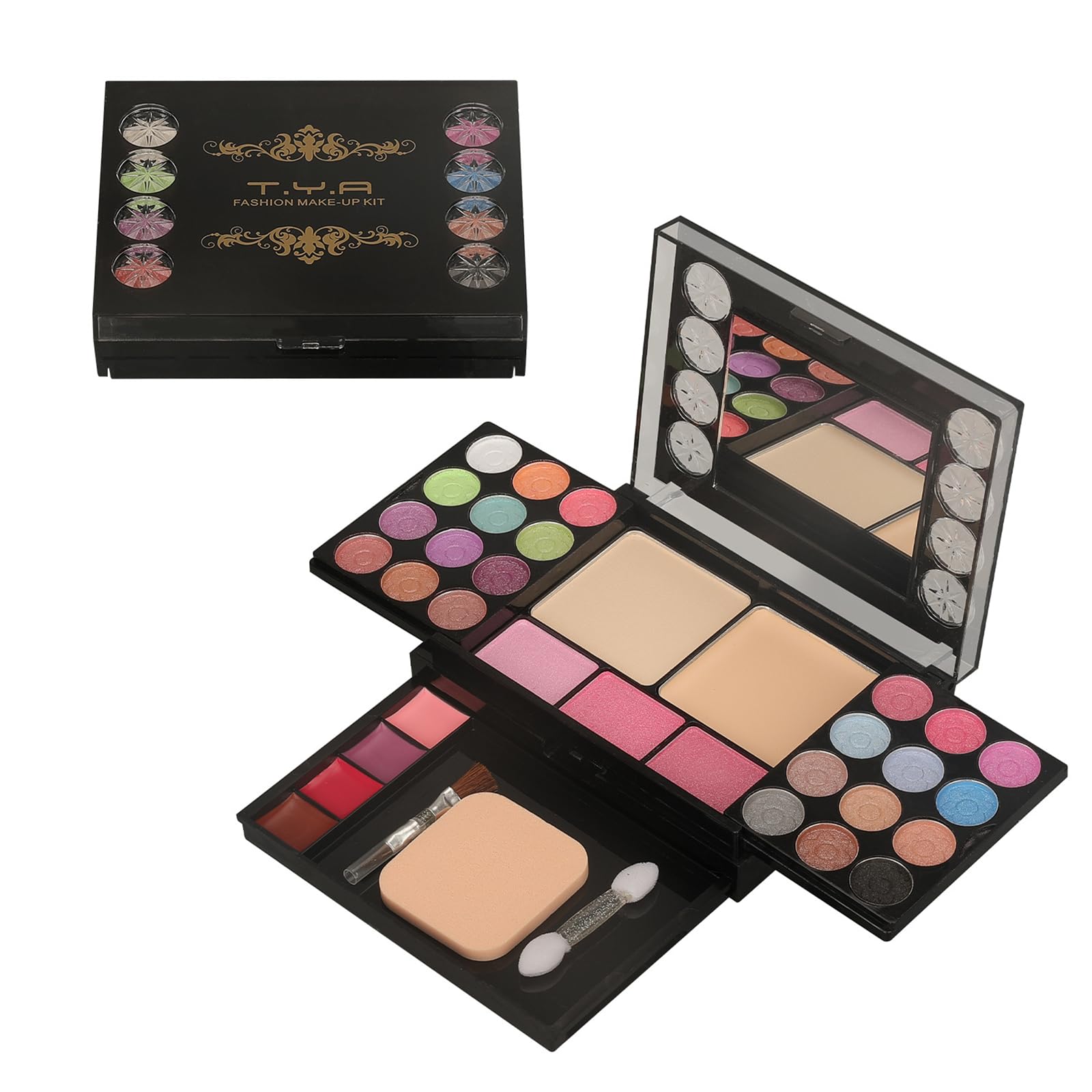 All-in-one Makeup Set Gift, Make-Up Sets, Makeup Kit for Women, Make up Set for Traveling, Long Lasting, Easy to Apply Matte Eye Shadow Palette for the Perfect Look for Day or Night — image 1
