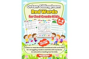Orton Gillingham Red Words for 2nd Grade Kids. A learn to read decodable workbook with activities for struggling readers and kids with dyslexia. An ... tool for kids. Volume 1: Full Color Edition