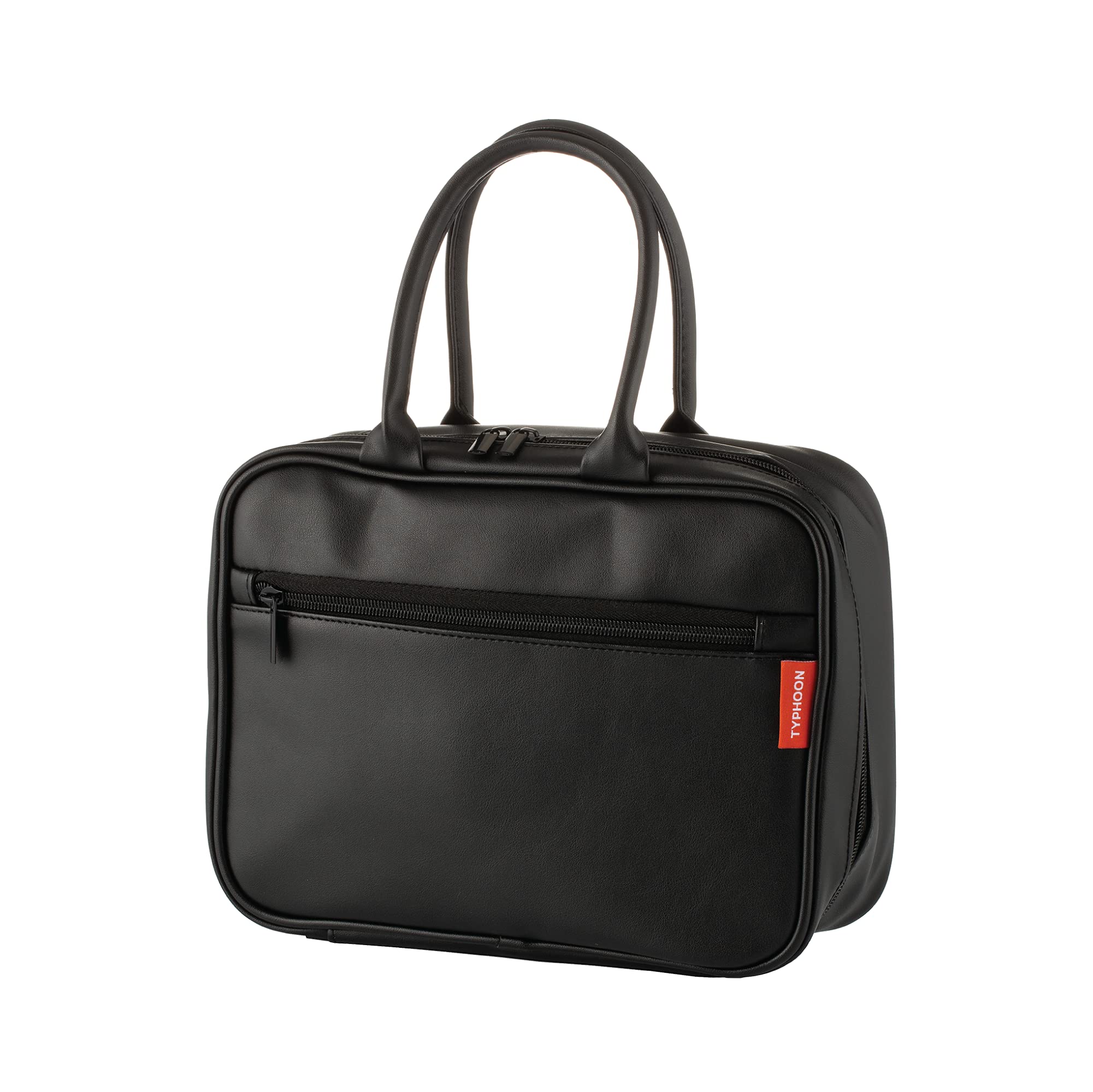 Typhoon PURE Lunch Bag | Vegan Leather and 2mm Food Safe Insulation | Keep Food Cool On the Go | Black, 85mm x 290mm x 210mm