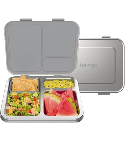 Amazon.com: PlanetBox Launch Stainless Steel Bento Box Style Lunch