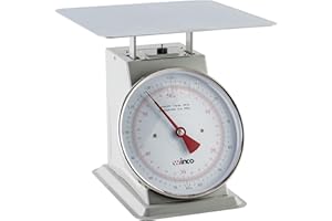 Winco 130-Pound/59.09kg Scale with 9-Inch Dial