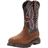 ARIAT Men’s WorkHog XT Waterproof Carbon Toe Work Boots – Durable Leather Boot
