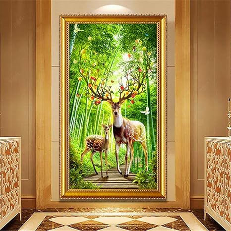 Amazon.com : JYKFJ DIY Diamond Painting 5D Diamond Painting Crystal