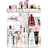 MISERWE Makeup Organizer 360 Degree Rotation 7 Layers Adjustable Storage Different Kinds of Cosmetics Multi-Function Large Ca