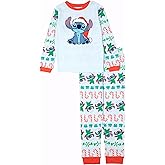 Disney Unisex Kids' 2-piece Snug-fit Cotton Holiday Matching Pajama Set, Soft & Cute for Kids